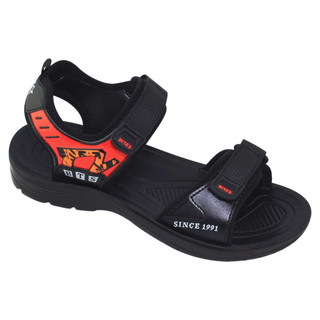 Sandal đế bằng bé trai SEN.79 (Navy + Đen đỏ + Đen xám)