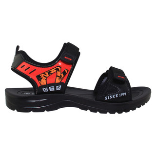 Sandal đế bằng bé trai SEN.79 (Navy + Đen đỏ + Đen xám)