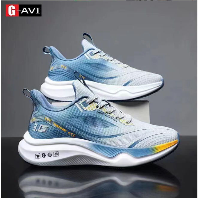 Giày thể thao nam siêu nhẹ mẫu mới 2024 chuyên chạy, tập gym, thể dục phong cách trẻ trung, năng động cá tính GF69