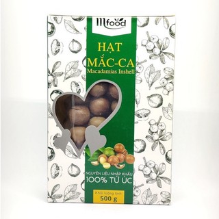 HẠT MẮC CA NHẬP KHẨU ÚC- HỘP GIẤY 500 GRAM