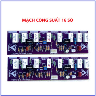 Mạch công suất 16 sò v.sound