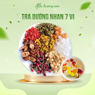  Trà thảo mộc dưỡng nhan detox 7 vị Mộc Hương Sơn Gói 10Gr 