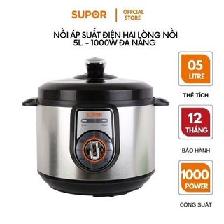  Thanh lý: Hàng móp vỏ nồi áp suất điện Supor hai lõi CYYB50YA10VN 