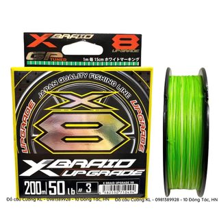 [BẢN MỚI NHẤT] Dù YGK X Braid Upgrade X8 dù câu cá