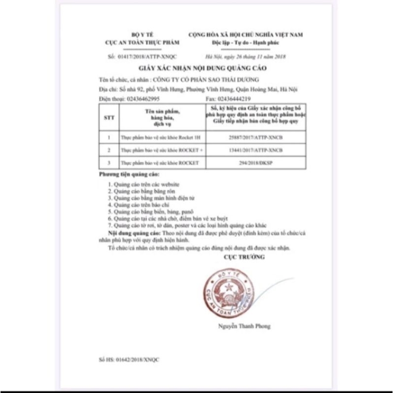 Rocket 1h hỗ trợ sức khỏe phái mạnh hộp 10v loại mới