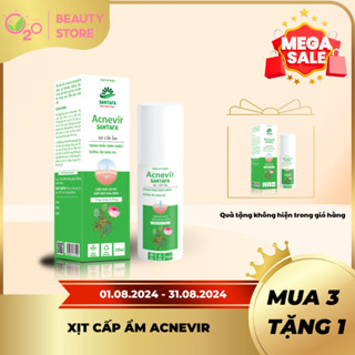 Xịt cấp ẩm Acnevir Santafa - Cung cấp độ ẩm và dưỡng chất cho da, làm mờ các vết thâm, phục hồi da