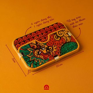 Ví đựng thẻ, cardholder Tỳ Hưu (Thiên Lộc Holder)