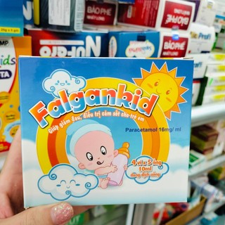 FALGANKID - hỗ trợ giảm đau ,hạ sốt ..dùng được cho trẻ 2 tháng tuổi trở lên