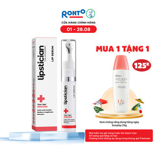 Serum dưỡng môi, phục hồi khô nứt Lipstician Lip Serum Rescuer 9g