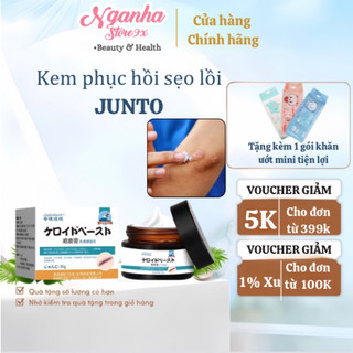 KEM THẢO MỘC MỜ SẸO JUNTO NHẬT BẢN 30GR - Phục Hồi Làn Da Bị Sẹo Lâu Năm An Toàn, Hiệu Quả, Nhanh Chóng, Tiết Kiệm
