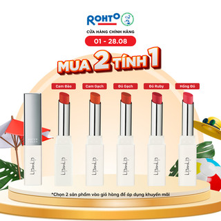 Son thỏi dưỡng môi trang điểm, cho môi căng mọng Lip On Lip Water Color 2.2g