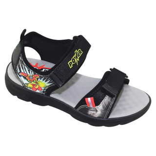 Sandal đế bằng bé trai Bita's SOBY.197 (Xanh dương + Đen + Đỏ)