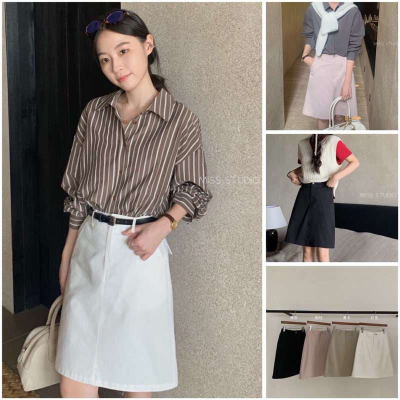 [Em.Mây]Chân Váy Lửng Miss Studio