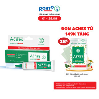Kem chấm mụn chuyên sâu Acnes Blemish Clear Cream 10g