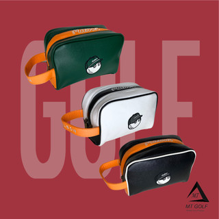 Túi chơi golf mal.bon da mẫu mới 2 loại - pouch bag