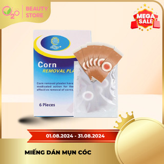 Miếng dán mụn cóc tại nhà Corn plaster KangDi Fobe hộp 6 miếng