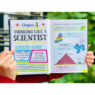 Sách - Everything You Need To Ace Science, Sổ Tay Khoa Học Phiên Bản Tiếng Anh Lớp 4 đến 9