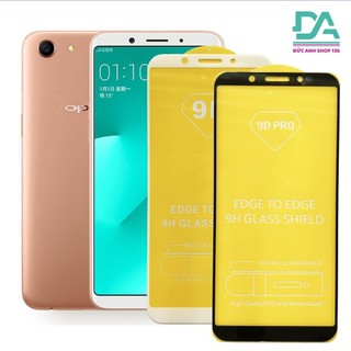 Kính cường lực 9D full màn OPPO A83 tặng giấy lau kính