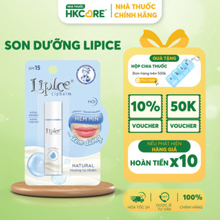 Son dưỡng không màu chuyển kem mịn Lipice Creamy 4.3g
