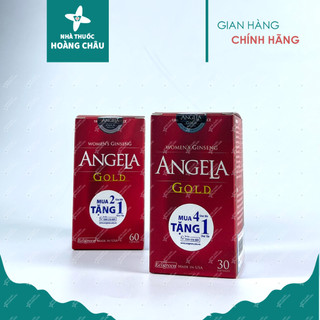 Viên uống sâm ANGELA GOLD (30v - 60v) giúp tăng cường sức khoẻ sắc đẹp sinh lý nữ