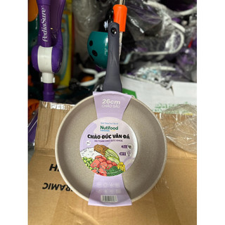 Chảo vân đá lòng sâu 26cm Green Cook
