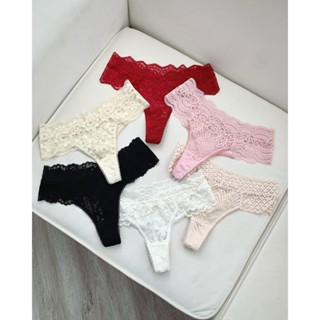 Quần Lót Nữ De Claire Quần Chữ T Quần Ren Sexy Mềm Mại Nhiều Màu Sắc (Freesize) DCQ400