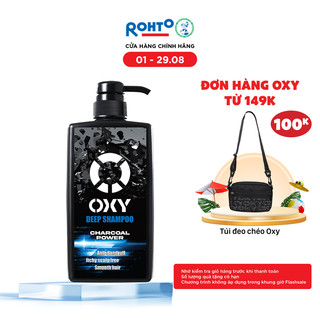 Dầu gội cho nam sạch sâu giảm ngứa Oxy Deep Shampoo 500ml