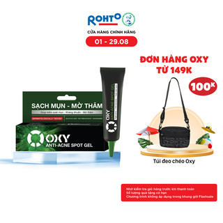 Gel chấm mụn, mờ thâm Oxy Anti-Acne Spot Gel 10g