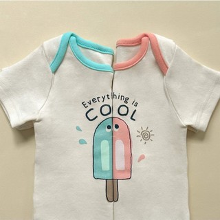 Bodysuit cho bé chất Cotton họa tiết dễ thương,Bộ áo liền quần tay ngắn  body Thời trang mùa hè cho trẻ sơ sinh từ 0-12M