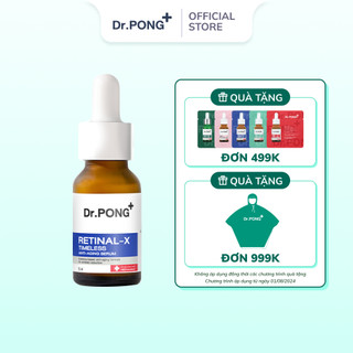 Serum làm mờ nếp nhăn, trắng da Dr.PONG Retinal-X Timeless Anti-Aging 15ml