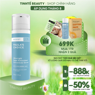 Tinh chất chống oxy hóa Paula's Choice Resist Ultra Light Super Antioxidant Concentrate Serum 30ml