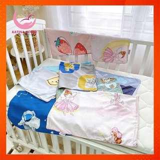 Vỏ áo gối nằm cho bé, vải tencel mềm mịn mát nhiều họa tiết ngộ nghĩnh đáng yêu
