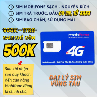 Sim mobifone số đẹp đầu 09 tứ quý, số dễ nhớ
