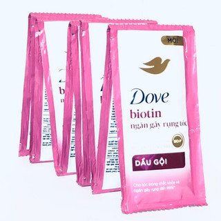 Dây dầu gội Dove ngăn gãy rụng tóc 10 gói x 6g