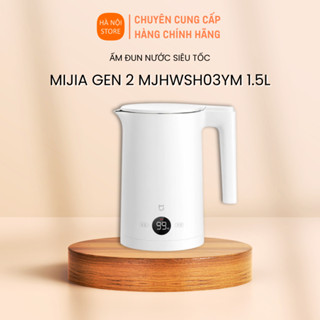  Ấm bình đun nước siêu tốc Xiaomi Mijia Gen 2 1.5L MJHWSH03YM có màn hình báo nhiệt độ 