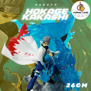 Mô hình Kakashi Hokage 23cm, figure Naruto quà tặng Sưu tầm Độc đáo, trang trí PC, bàn làm việc (phụ kiện Hoàng Long)