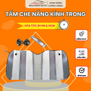 Tấm chắn nắng kính lái ô tô xe hơi phủ trong xe cao cấp , chống nóng 3D vượt trội hiệu quả