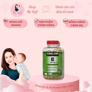 Viên uống Vitamin E 400 IU thiên nhiên 500v Kirkland - Mẹ Rofi