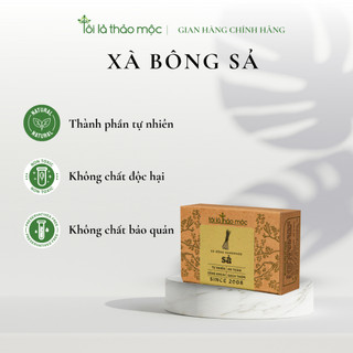 Xà bông sả Tôi Là Thảo Mộc trắng da, sạch mụn, hết thâm 100% thiên nhiên