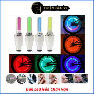 Đèn LED Chân Van Xe Đạp Xe Máy Phát Sáng Khi Di Chuyển Siêu Đẹp