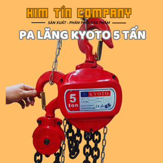 Pa lăng 5 tấn, palang Kyoto 5 tấn sản xuất theo công nghệ Nhật Bản - Kim Tín Company