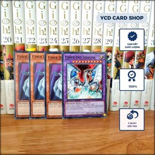 Thẻ bài Yugioh chính hãng set Cyber Dragon- Common