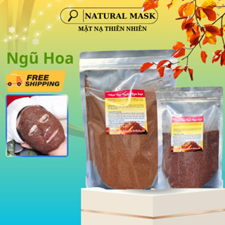 Ngũ Hoa Hạt Nhỏ Hạt To, Mặt Nạ Bột Ngũ Hoa Nguyên Chất Hàng Nhập Khẩu Gói 500g 1000g