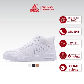 Giày thể thao nam peak casual fashion mid top e234337b