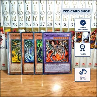 Thẻ bài yugioh chính hãng Set Cyberdark Dragon -Common