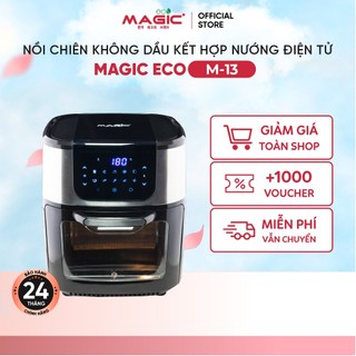 Nồi chiên không dầu Magic Eco M13, 10 chế độ nấu, tặng bộ phụ kiện 7 món