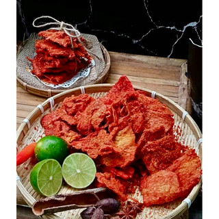 Khô nai sả ớt chay 100gr /hủ