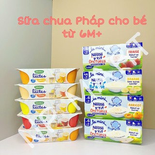 Lẻ 1hop date 2025 váng nestl, sữa chua bledina pháp cho bé từ 6m+