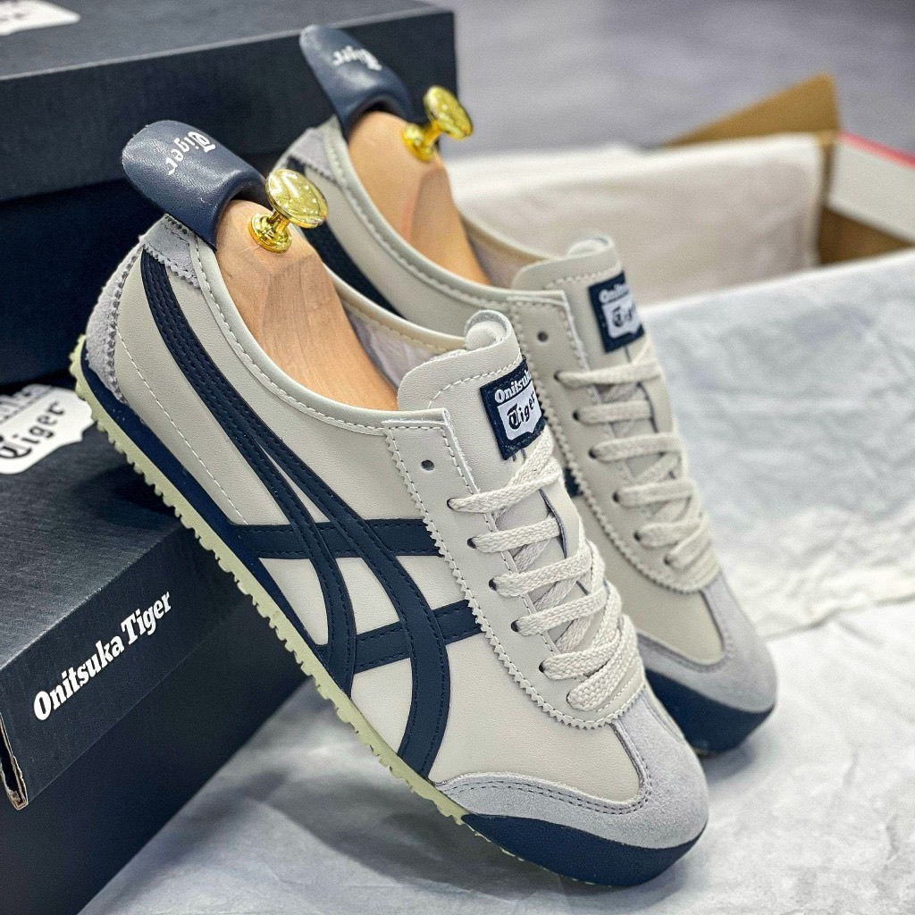 Giày Onitsuka Tiger Tokuten ' White Black Gold ' mẫu mới hot trend full box bill