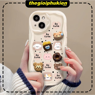 Ốp lưng iphone cạnh sóng nổi gấu so cute dành cho ip 6/7/8/plus/x/xr/xs/11/12/13/14/15/pro max - xx2219